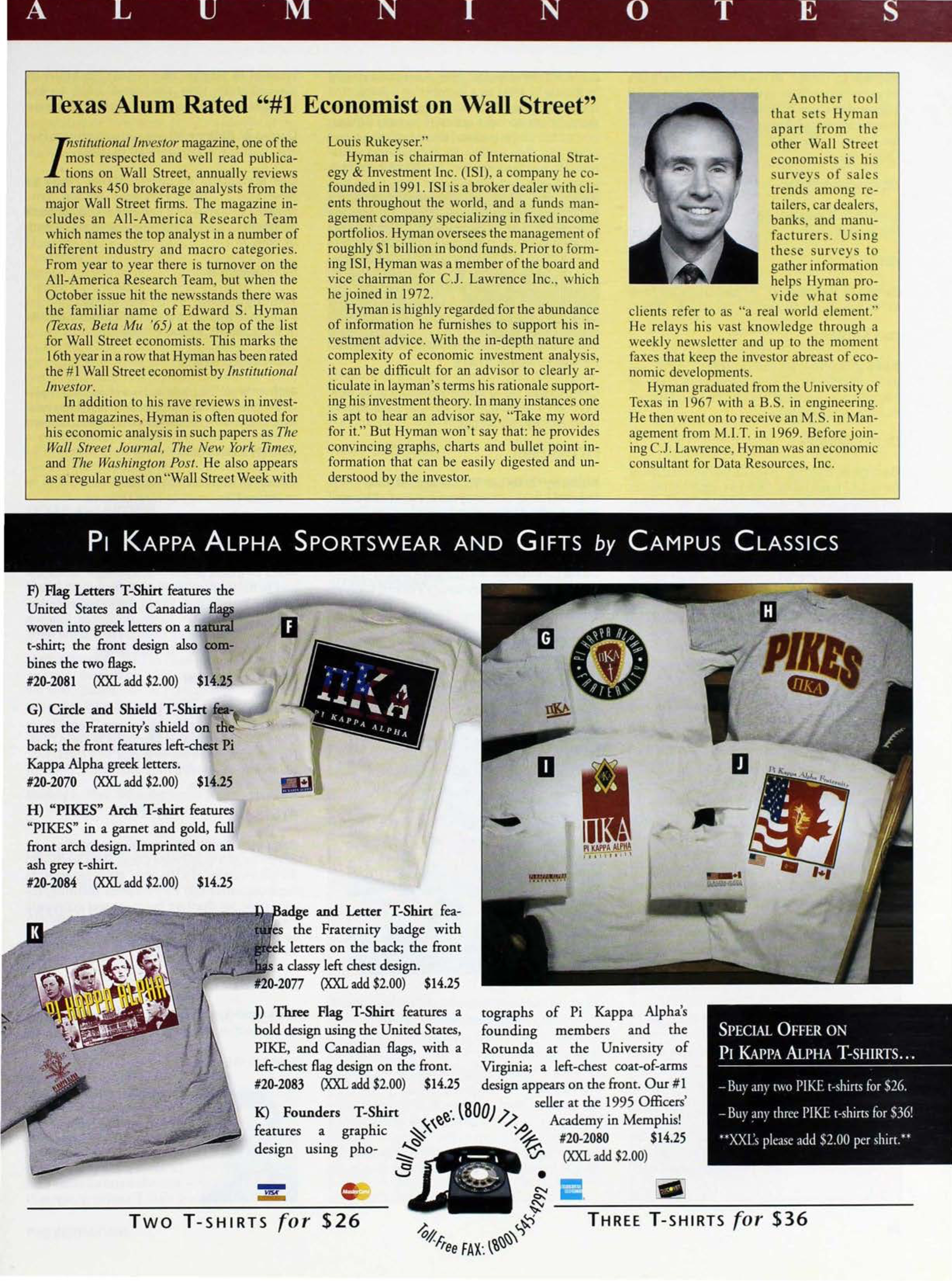 Texas Alum Rated "#1 Economist on Wall Street"